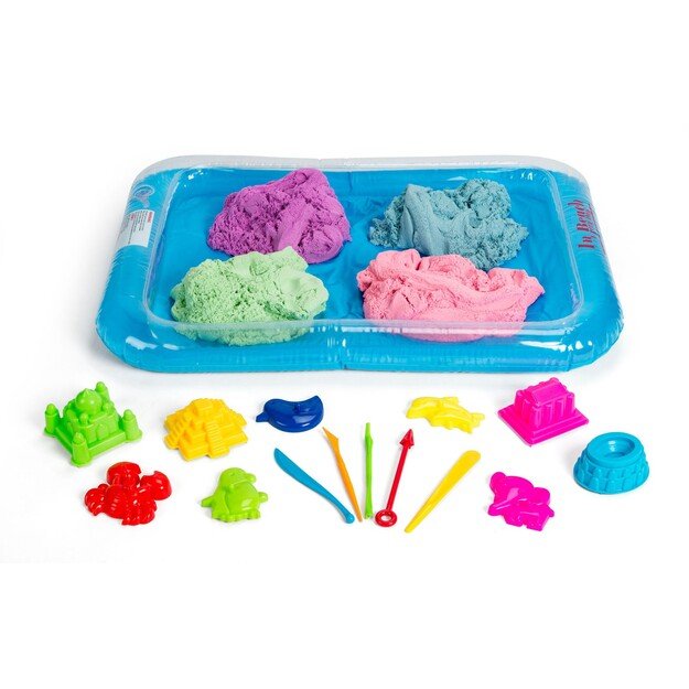 ArtKids - Fluffy Sand - Large bucket set (32798)