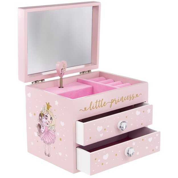 Tinka - Jewelry Box with Music - Princess (8-803904)