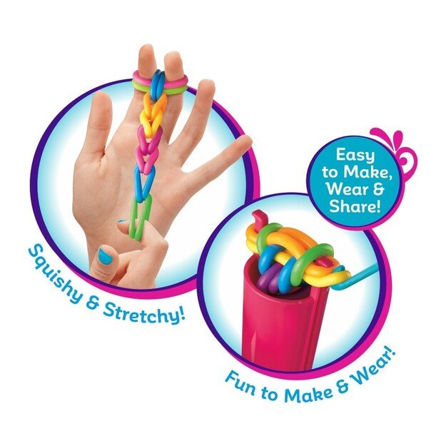 SHIMMER N SPARKLE - SQUISH MAGIC BUBBLE BANDS (17343)