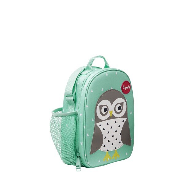 3 Sprouts - Lunch Bag - Mint Owl