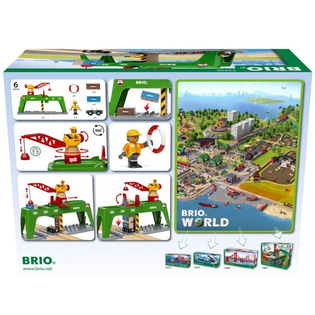 BRIO - Container Crane (33996)