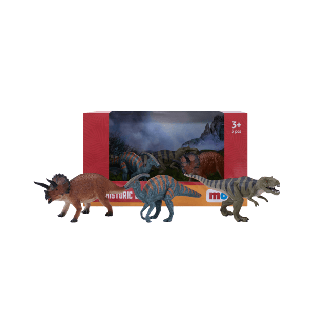 Mojo - Dinosaur Set 2- Prehistoric animals, 3 pcs (MJ-380039)