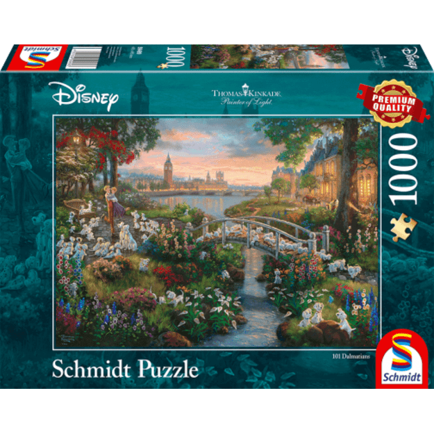 Schmidt - Thomas Kinkade: Disney - 101 Dalmatians (1000 pieces) (SCH4893)