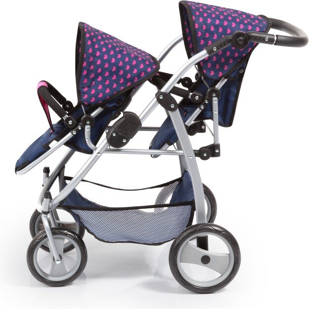 Bayer - Twin Pram - Navy (26554AA)