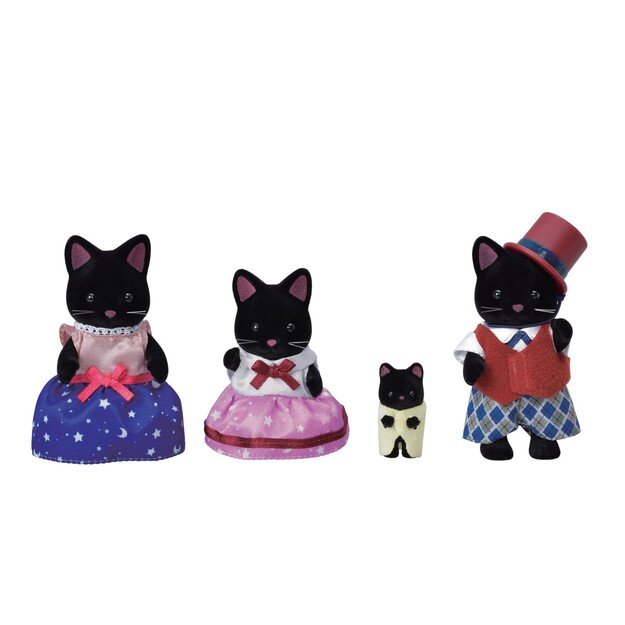 Sylvanian Families - Midnight Cat Family (5530)