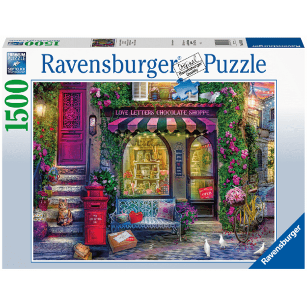 Ravensburger - Love Letters Chocolate Shop 1500p (10217136)