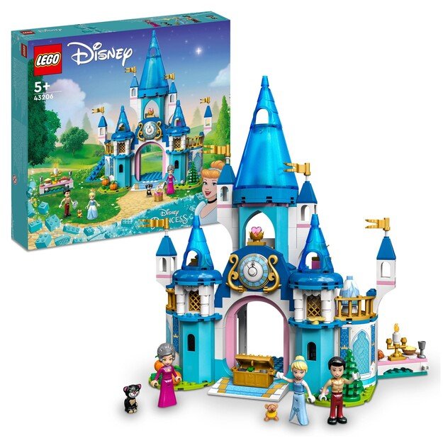 LEGO Disney Princess - Cinderella and Prince Charming's Castle (43206)