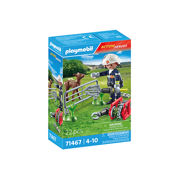 Playmobil - Firefighting Mission: Animal Rescue (71467)