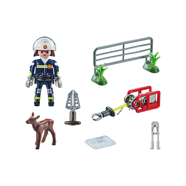 Playmobil - Firefighting Mission: Animal Rescue (71467)