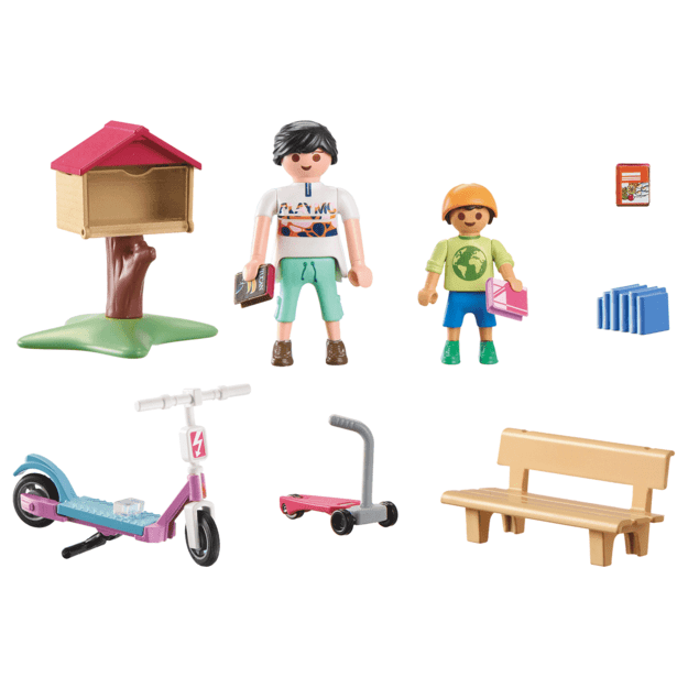 Playmobil - Book exchange for bookworms (71511)