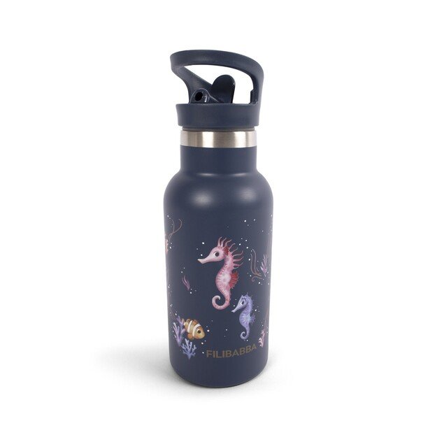 Filibabba - Stainless steel water bottle - Rainbow Reef - (FI-03206)