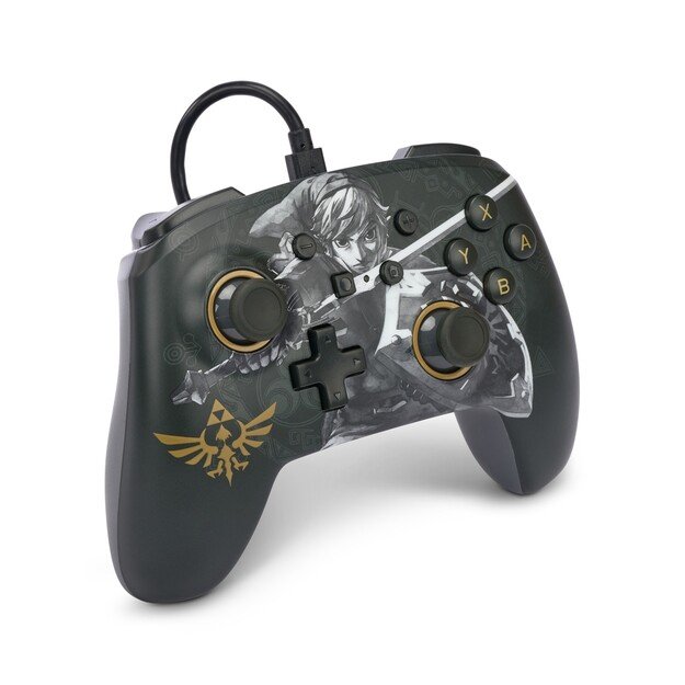PowerA Enhanced Wired Controller for Nintendo Switch - Battle-Ready Link
