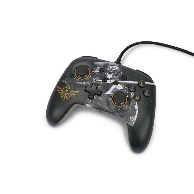 PowerA Enhanced Wired Controller for Nintendo Switch - Battle-Ready Link