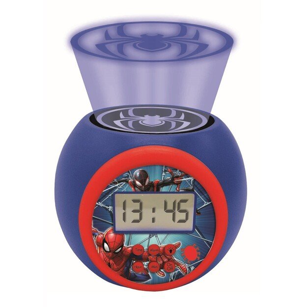 Lexibook - Spider-Man - Projector Alarm Clock (RL977SP)