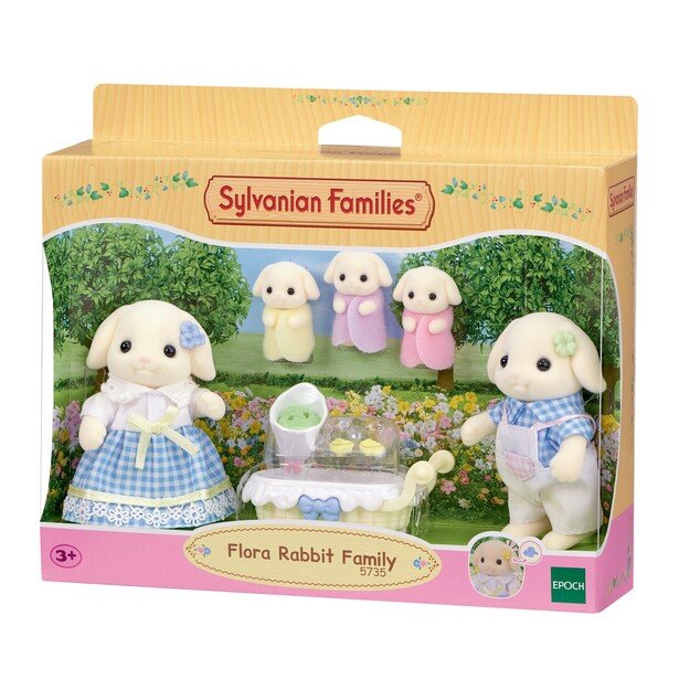 Sylvanian Families - Flora Rabbit Family (5735)