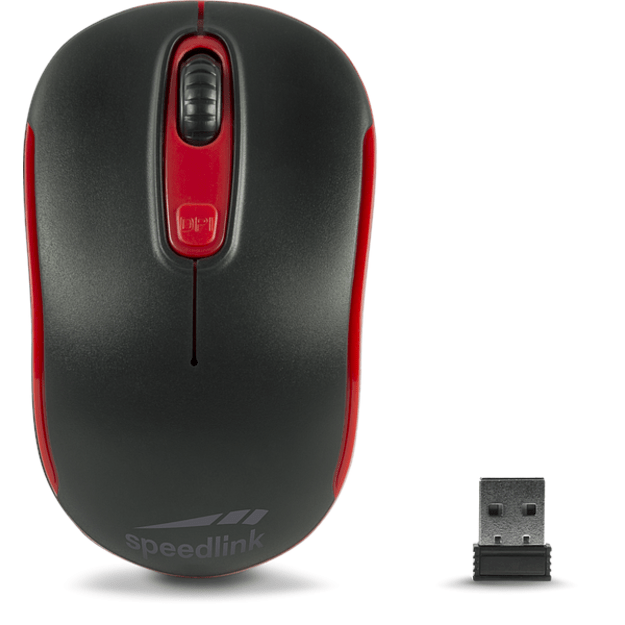 Speedlink - CEPTICA Mouse - Wireless, black-red