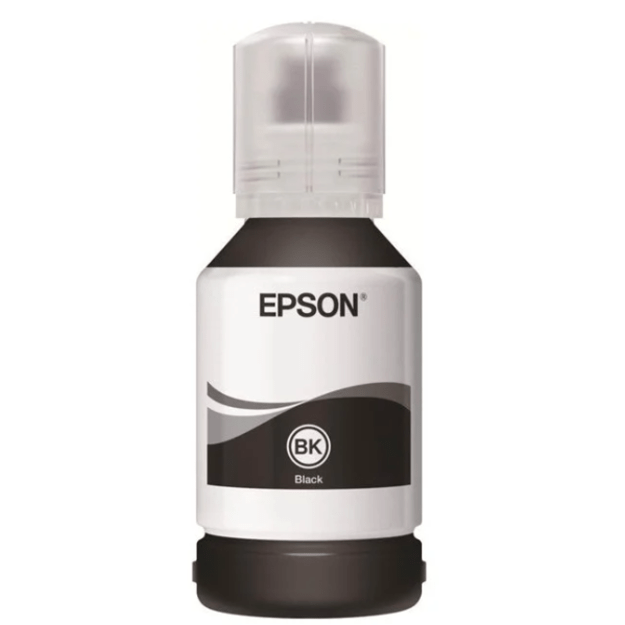 Epson - T111 EcoTank Pigmented Black Ink Bottle