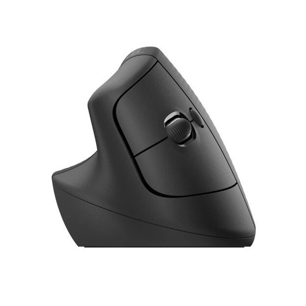 Logitech - Lift Left Vertical Ergonomic Mouse, Graphite Black