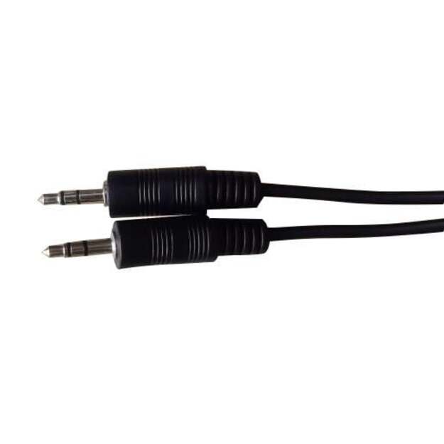 MicroConnect - 3.5mm (3-pin, stereo) Minijack slim Cable, 0.5 m