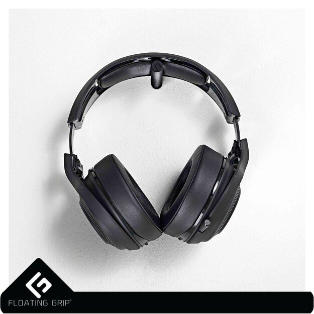 Floating Grip Headphone Hanger Black