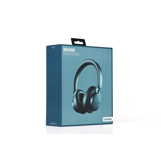 Urbanista - Miami Teal Green Wireless ANC Headphones