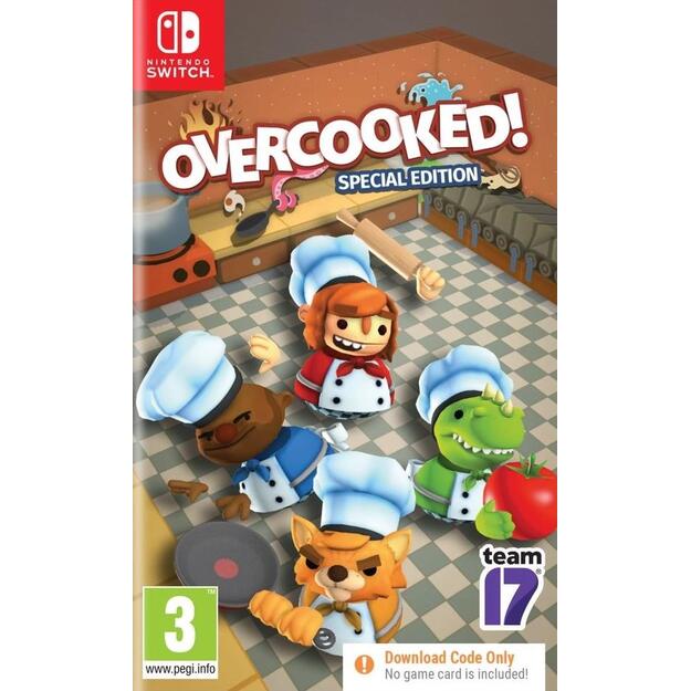 Overcooked! Special Edition (Code in a Box)
      
        - Nintendo Switch