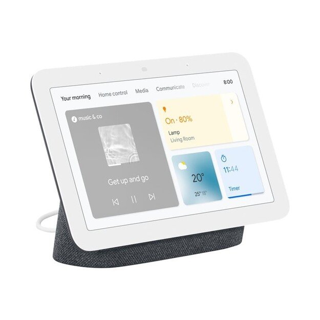 Google - Nest Hub 2nd Gen Charcoal (koksgrå)