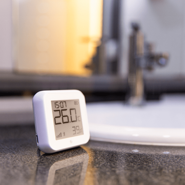 Shelly - Plus HT Gen3 Smart Temperature and Humidity Sensor, Wi-Fi