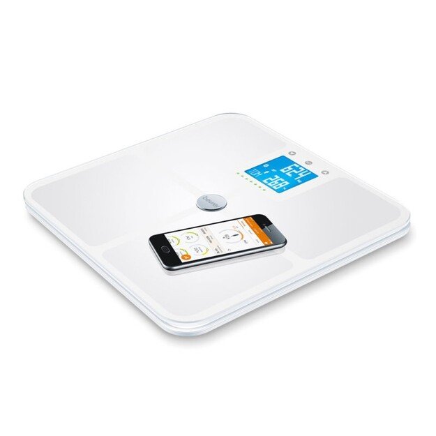 Beurer - BF950H White Body Analysis Weight - Bluetooth - 5 Years Warranty  - s