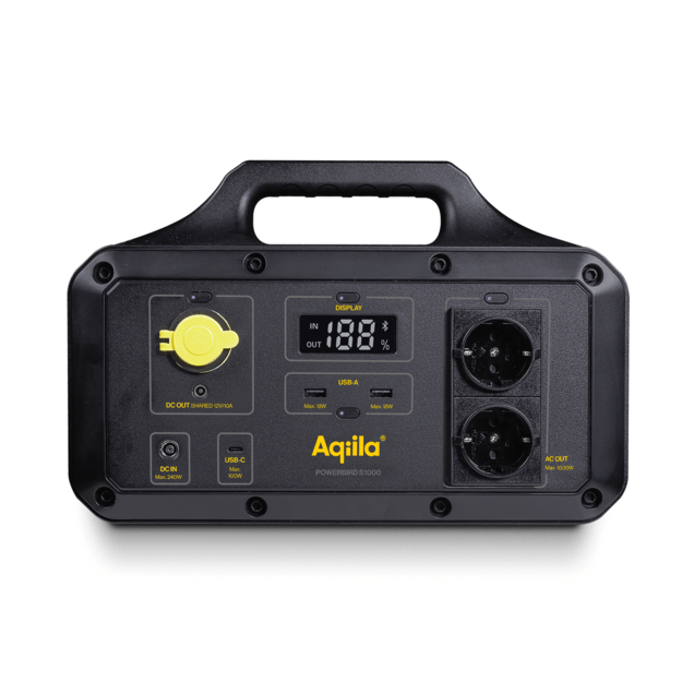 Aqiila - Powerbird S1000 - Portable Powerstation, 768Wh / 1000W