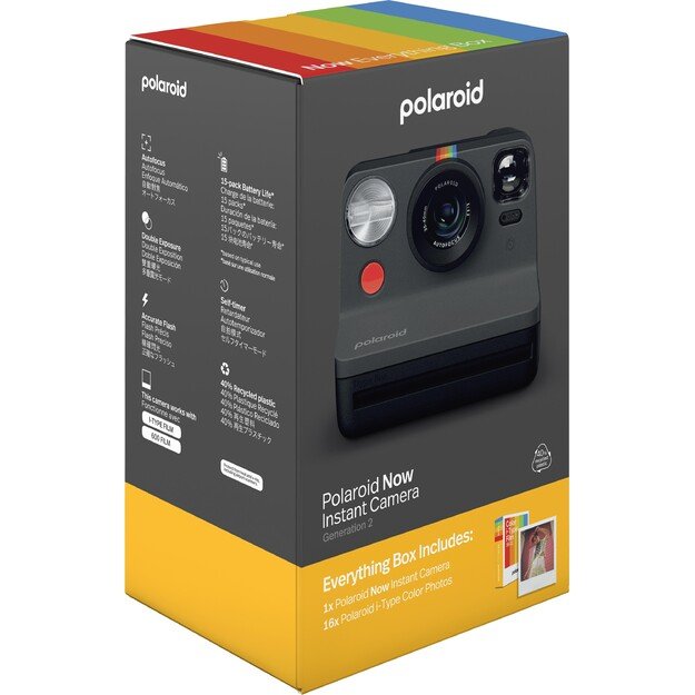 Polaroid - Now Gen 2 E-box - Black