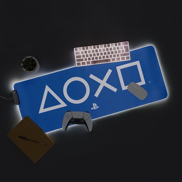 Playstation Light Up Desk Mat