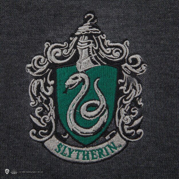 Harry Potter - Slytherin - Grey Knitted Sweater - Medium