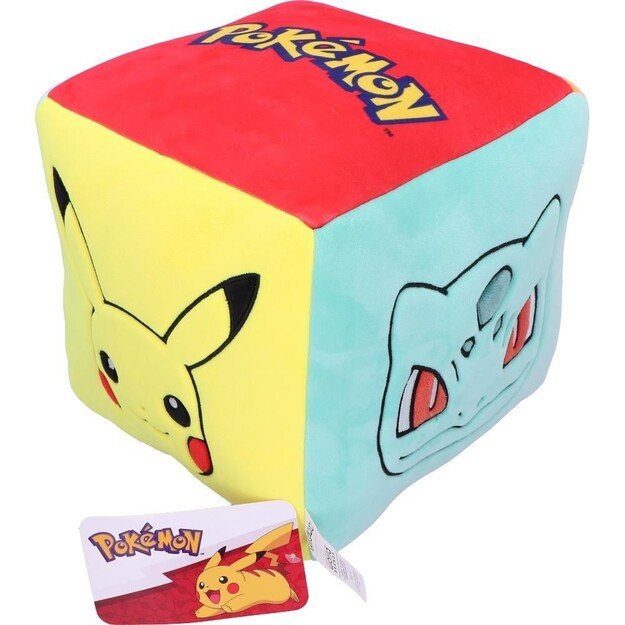 Pokémon Starter Cube Cushion 25cm