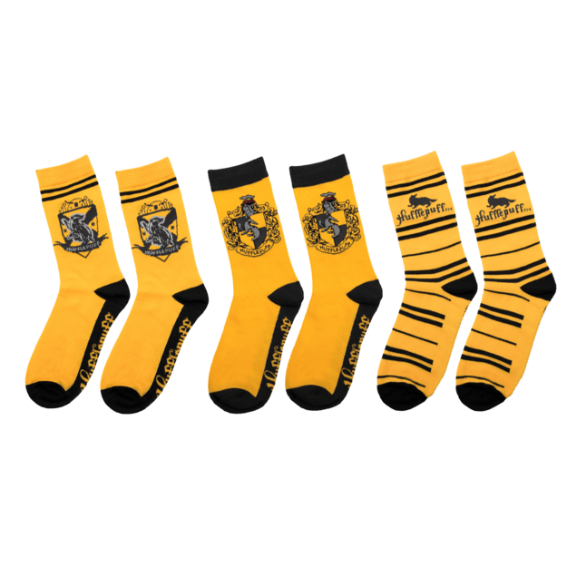 Harry Potter - Hufflepuff - 3 pairs of Socks