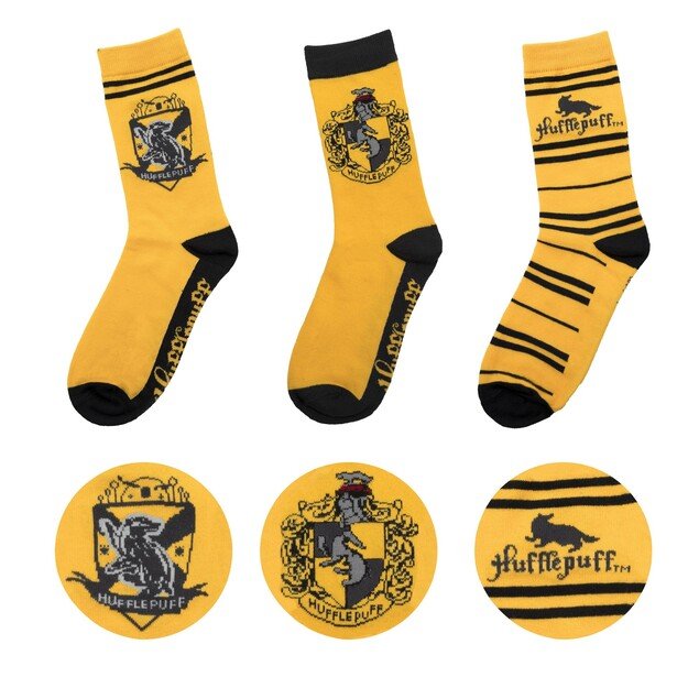 Harry Potter - Hufflepuff - 3 pairs of Socks