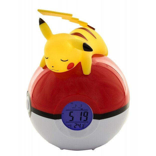 Pokemon - Pikachu Light Up Alarm Clock FM (52800POKE9)