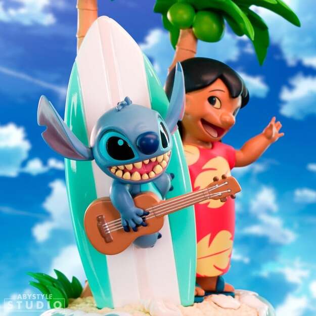 DISNEY - Figurine  - Lilo & Stitch Surfboard