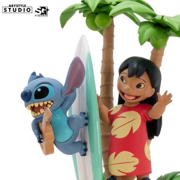 DISNEY - Figurine  - Lilo & Stitch Surfboard