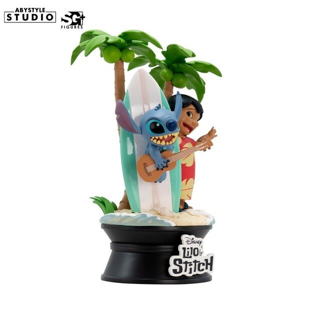 DISNEY - Figurine  - Lilo & Stitch Surfboard