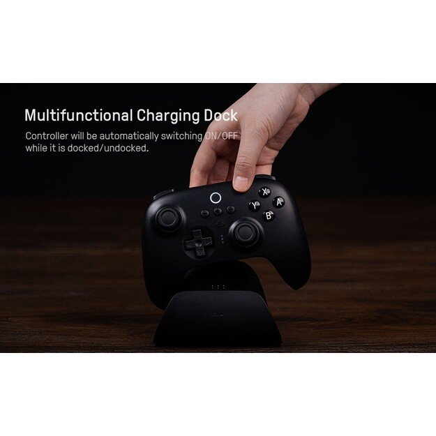 8BitDo Ultimate Controller with Charging Dock BT - Black