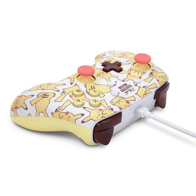 PowerA NSW ENH Wired Controller - Pikachu Blush