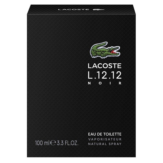 Lacoste - L.12.12 Noir EDT 100 ml