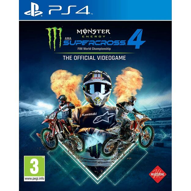 Monster Energy Supercross - The Official Videogame 4
      
        - PlayStation 4