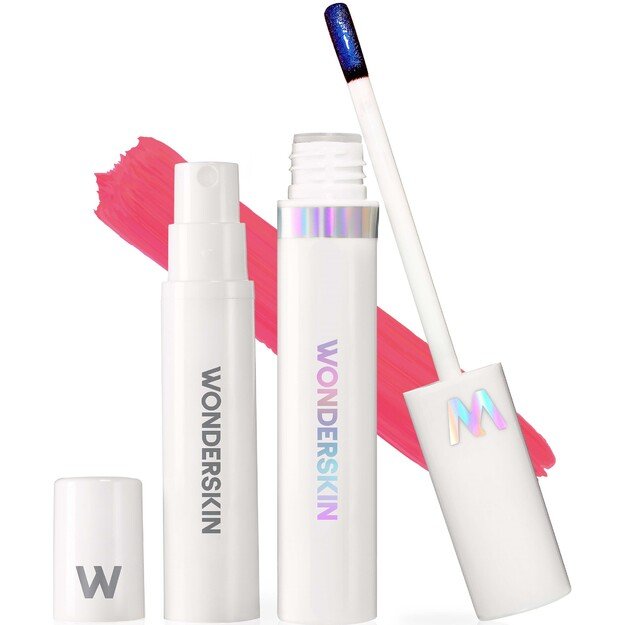 Wonderskin - Wonder Blading Lip Stain Kit Sweetheart Hot Pink