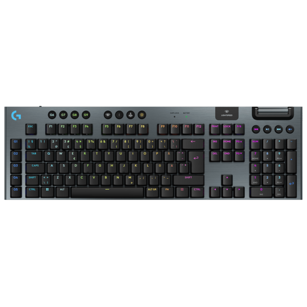 Logitech - G915 X LIGHTSPEED Low-Profile Wireless Gaming Keyboard