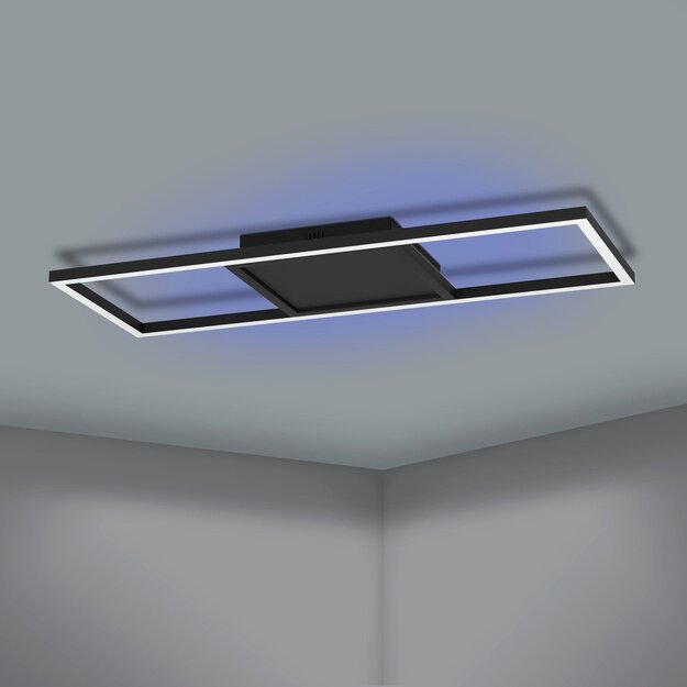 EGLO - Calagrano-Z ceiling lamp black L64 - RGB + TW - Zigbee, Bluetooth