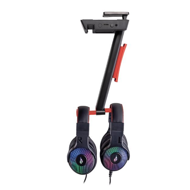 SUREFIRE - Vinson N2 Dual Gaming RGB MF Headset Stand, Black