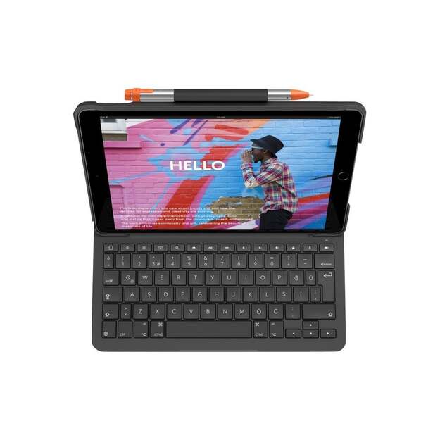 Logitech - Slim Folio 10th gen - Nordic