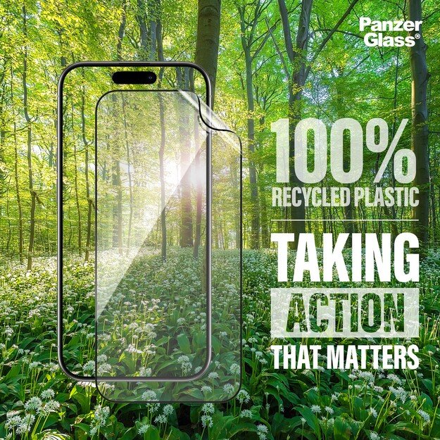 PanzerGlass - Screen Protection MATRIX - iPhone 16 - Ultra Wide Fit